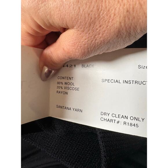 St. John Santana knit classic work business skirt suit gold buttons size 4/6 - Picture 11 of 11